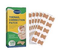 DUGEGAYL 50 Pièces Autocollants de Correction des Ongles, Patch de Correction des Ongles, Autocollant D'ongle Incarné, pour Le Soin des Ongles