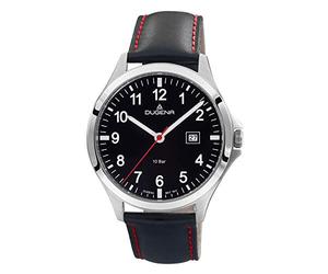 Dugena pour des Hommes Analogique Quartz Montre avec Bracelet en Cuir 4460991