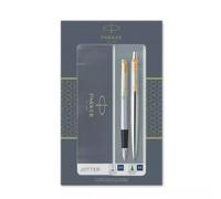 Długopis automatyczny pióro W Parker Jotter Stal Gt Etui Wb Parker