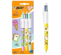 Długopis Kawai 4 Colours blis. 3szt., BiC BIC