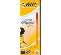 Długopis Orange Original Czerwony Pudełko 20 sztuk BIC