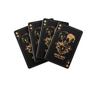 DUGRAFT Carte Anti-RFID, Lot de 4, Protecteur de Carte Bancaire, Bloqueur NFC sans Contact, Motif Bouffon