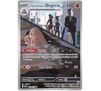 Dugtrio 239/217 Carte Pokémon rare Team Rocket | Mega Evolution Ascended Heroes | ME03 | Titan authentifié