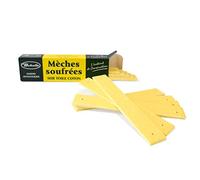 Duhalle 734 12 mèches soufrées œnologique, Jaune, 4 x 12 x 27,5 cm