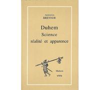 Duhem - Science, Réalité Et Apparence