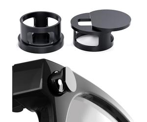 DuHeSin Lot de 2 bloqueurs de lumière LED pour Lunettes Ray Ban Meta, complètement bloquées et Invisibles, compatibles avec Les Lunettes intelligentes Way-farer, Skyler, Oakley et Headliner AI