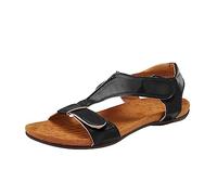 DUHGBNE claquette femme printemps et été femmes sandales talon plat bout rond léger respirant grande taille chaussures femme sandales randonnée été commande en cours de livraison