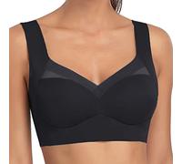 DUHGBNE Nude Soutien Gorge Soutien-Gorge pour Femme Coton Bio Couture Seamless Confortable Et Léger pour Liberté Sexy Et Moderne Confort Exceptionnel Soutien-Gorge sans Complexe