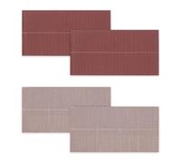 DUINIU 108 Lingettes D'Allumettes, Bandes Fluorescentes Portables Auto-Adhésives, Lingettes D'Allumettes Faites À La Main, Adaptées pour Essuyer Et Brûler Les Tiges D'Allumettes.