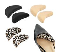 DUINIU 3 Paires De Bouchons D'Orteils, Support De Protection De Chaussures En Cuir Anti-Rides, Bouchons De Chaussures En Forme De Botte, Faciles À Ranger Et Résistants À La Déformation.