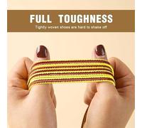 DUINIU 3 Paires De Lacets Courts Durables, Lacets De 150 Cm, Aspect Rayures Python, Adaptés Aux Bottes À Outils, Chaussures De Randonnée, Chaussures De Plein Air (3 Modèles).