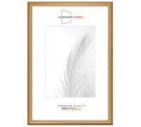 Duisburger-Rahmen24 Cadre photo en bois étroit 29,7 x 42 cm DIN A3 in Or-rustique | Verre synthétique antireflet | Cadre pour affiches | Puzzle | collage DR078