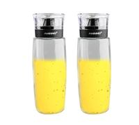 duisoad 2 Pièces Spray Huile Cuisine, 280 ml Huile d'olive Distributeur Verseur Bouteille Huile Cuisine pour Huiles, Vinaigre, les Épices et la Consommation D'huile de Contrôle