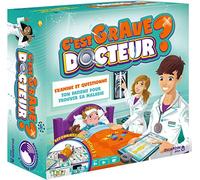 Dujardin - C'est Grave Docteur ? - Jeu de Plateau - Examine et Questionne Le Patient - Se Joue Seul ou en Famille - A partir d'1 Joueur - pour Enfants à partir de 7 Ans