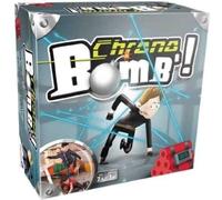 Dujardin - Chrono Bomb - Jeu de société Amusant pour enfant - Jeu d’action - PArcours d'agilité - Evitez les lasers pour désamorcer la bombe - Compte à rebours - A jouer seul ou entre Amis - Dès 7 ans