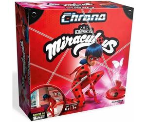 Dujardin - Chrono Miraculous- Jeu d’Action de société - Evitez Les Lasers pour désamorcer la Bombe - A Jouer Seul ou Entre Amis - Enfant - 1 Joueur et Plus - Dès 6 Ans