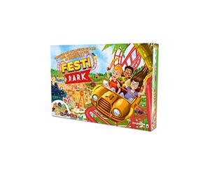 Dujardin - Festipark - Jeu De Société - Vis Une Journée d'Exception dans Un Parc d'Attractions - A Jouer Entre Amis - Jeu De Plateau - A partir de 7 Ans 41331