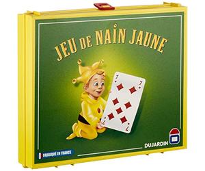 Dujardin - Le Nain Jaune - Jeu de société - Jeu de Cartes - Jeu Classique - Le véritable Jeu du Nain Jaune - Se Joue en Famille et Entre Amis - 3 à 8 Joueurs - Dès 7 Ans