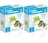 Dujardin - Mako Créations - Recharge de Pltre - Kit de Loisirs Créatifs, Blanc (Lot de 2)