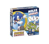 Dujardin - Mille Bornes Sonic - Jeu de société - Jeu de Plateau - Aide Sonic à récupérer Les 7 émeraudes - Jeu Famille - A partir de 7 an, Bleu