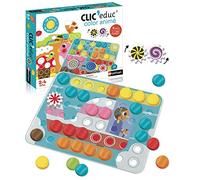 Dujardin Nathan - Clic educ Color animé - Jeu d'apprentissage des couleurs avec effets d'optiques dès 2 ans