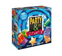 Dujardin - Party & co Family - Jeu de société - Jeu Plateau - Remportez Les défis avec Toute la Famille - Se Joue en Famille et Entre Amis - Jeu d’Ambiance Familial - 3 à 12 Joueurs - Dès 8 Ans