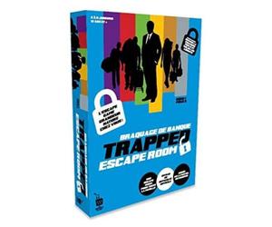 Dujardin- Trapped-Braquage de Banque (Niveau Difficile) -L'ESCAPE Game Grandeur Nature chez Vous, 41327, Multicolore