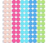 DUJEQM Aimant Puissant - 100PCS 5 Couleurs Aimant Frigo Ronds, Petits Aimants Tableau Magnétique | Mini Magnet Frigo | Aimant Plat Decoratif pour Cuisine Bureau École Artisanat et Tableau d'Affichage