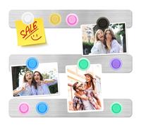 DUJEQM Tableau Magnetique Mural - 3Pcs Tableau Aimanté, Tableau Magnetique Frigo, Bande Magnetique Plaque Aimantée Autocollant, Tableau d’Affichage pour Photos Notes Documents Bureau Maison Cuisine