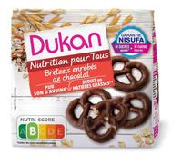 DUKAN Bretzels au son d'avoine nappés chocolat - 100g