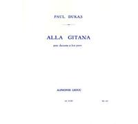 Paul dukas: alla gitana (clarinet & piano)