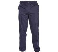 Duke Basilio D555 - Pantalon grande taille élastiqué - Homme (FR 60/62 Court) (Bleu marine) - UTDC132 Bleu marine G