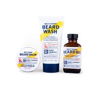 Duke Cannon Supply Co. Beard Care Collection pour les hommes d'agrumes Hefeweizen - avec Premium 6 Fl oz. Barbe lavage 1,6 oz. Baume et 3 oz. Hui