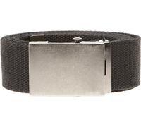 Duke - Ceinture "D555 Edward", Couleurs unies, sangle-hommes DC253 (Taille unique) (Noir)