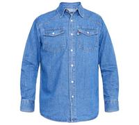 DUKE - Chemise D555 Western - Homme (2XL) (Bleu)