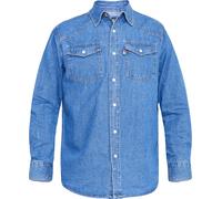 Duke - chemise "D555 Western" pour homme DC103 (5XL) (Lavage de pierres)
