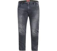 Duke - "D555 Benson" Jeans pour homme DC181 (36XL) (Gris Stonewash)