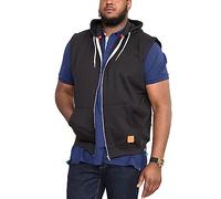 Duke D555 Blake King Sweat à capuche zippé sans manches pour homme, Noir , 8XL plus