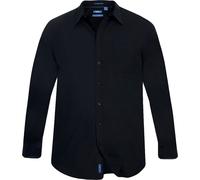 Duke - "D555 Corbin" chemise pour homme manches longues DC199 (3XL) (Noir)