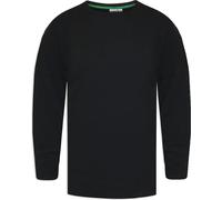 Duke - "D555 Exeter" T-shirt manches longues pour homme DC528 (5XL) (Noir)