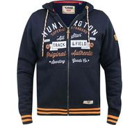 Duke - "D555 Flanders" Hoodie avec fermeture éclair sur toute la longueur pour homme DC498 (L) (Bleu marine)