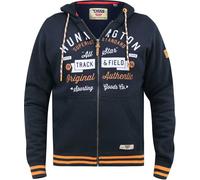 Duke - "D555 Flanders" Hoodie avec fermeture éclair sur toute la longueur pour hommes DC423 (XXL) (Bleu marine)