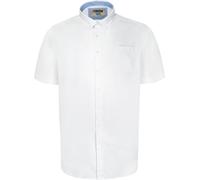 Duke - "D555 James" chemise pour homme à manches courtes DC461 (5XL) (Blanc)