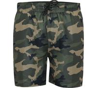 Duke - "D555 Kody" short de bain imprimé circulaire pour homme DC532 (3XL) (Vert camouflage)