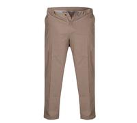 Duke D555 - Pantalon uni extensible style chino grande taille BRUNO - (DC136)