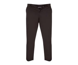 Duke D555 - Pantalon uni extensible style chino grande taille BRUNO - (DC136)