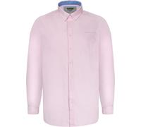 Duke - "D555 Richard" chemise pour homme manches longues DC462 (5XL) (Rose)