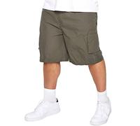 Duke D555 Short cargo pour homme avec poches élastiques Kaki 2XL 3XL 4XL 5XL 6XL 7XL 8XL (KS20462), kaki, 4X-Large