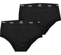 Duke - "D555 Thompson" Slip pour homme en Y (pack de 2) DC469 (S) (Noir)