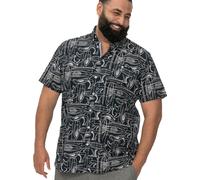 Duke - "D555 Worthing" chemise pour homme à manches courtes DC562 (4XL) (Bleu marine)